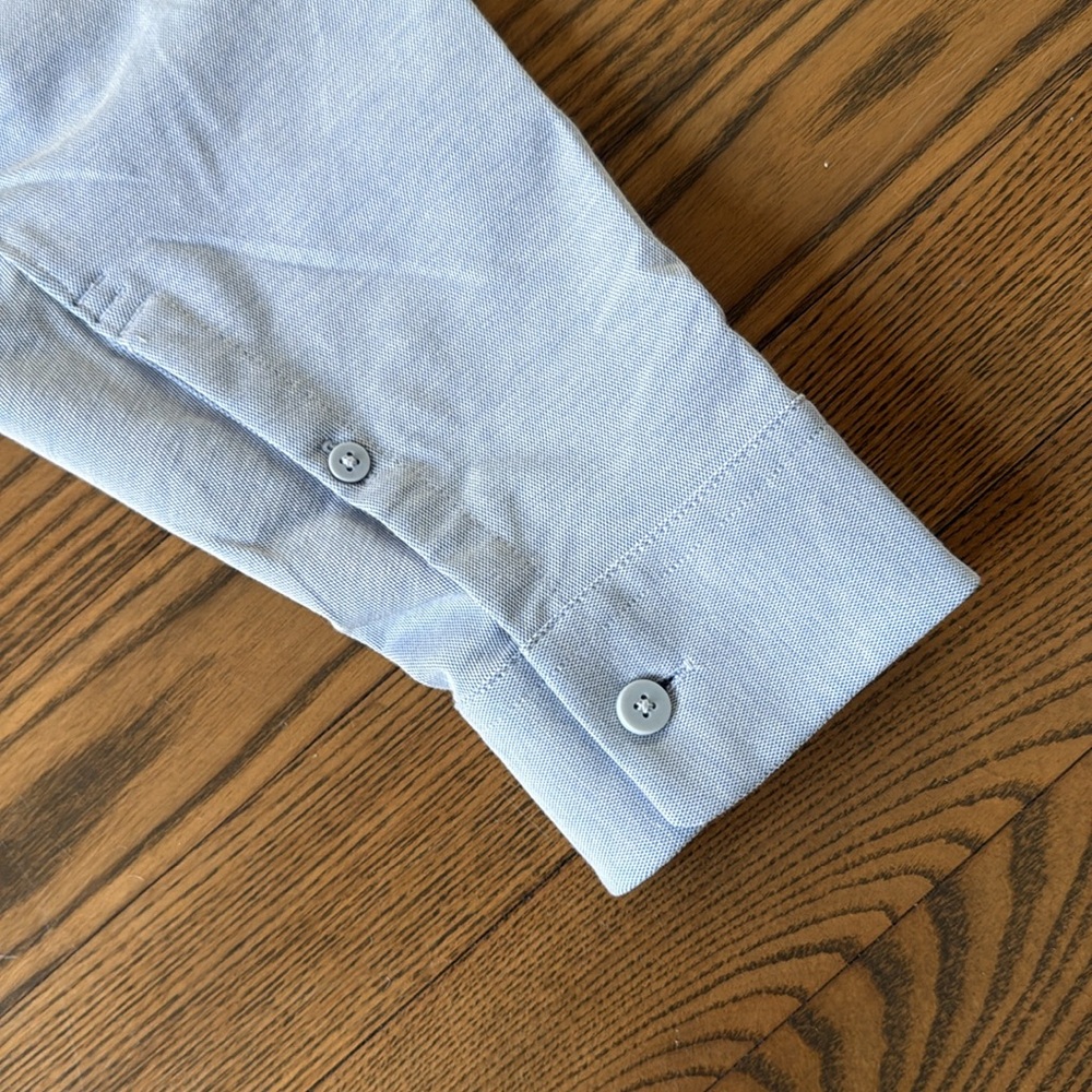 Lululemon Athletica Commission Long Sleeve (Blue, Button Down) XL - Picture 6 of 6